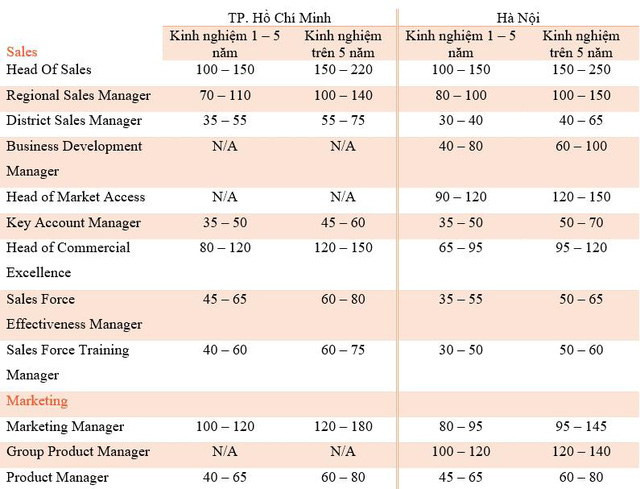 Ngành nào có mức lương cao nhất Việt Nam, có vị trí lên tới 600 triệu đồng? - Ảnh 3.