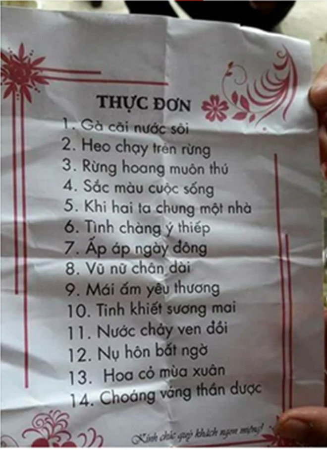 Lộ diện chiếc menu tiệc cưới đang gây bão nhất MXH: Cô dâu chú rể thử chơi lớn xem khách mời có trầm trồ? - Ảnh 5.