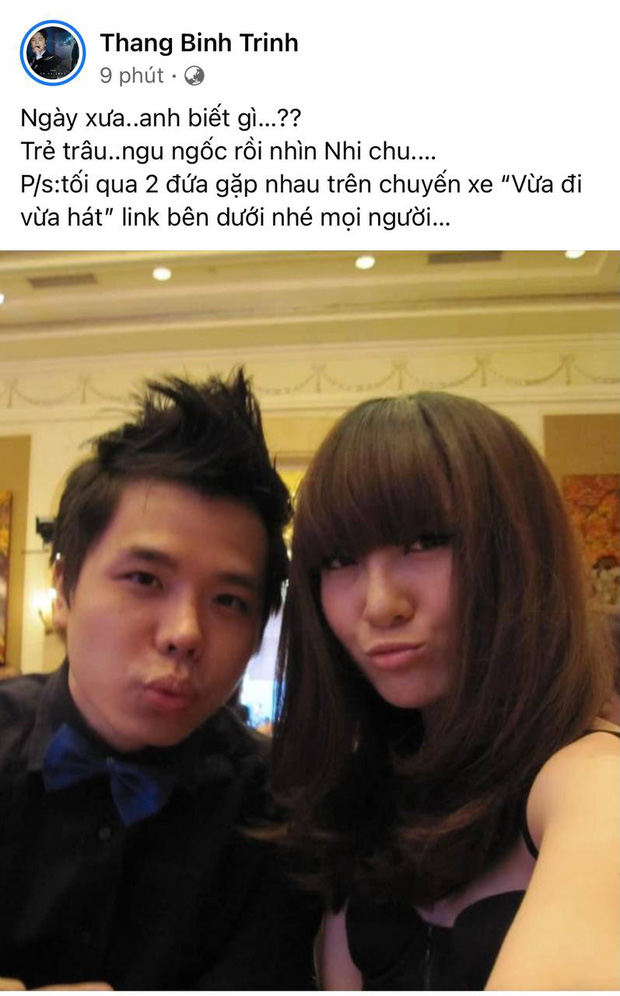 Trịnh Thăng Bình bất ngờ đăng ảnh hẹn hò Yến Nhi hơn 10 năm trước, động thái làm rõ quan hệ thật hậu chia tay - Ảnh 1.