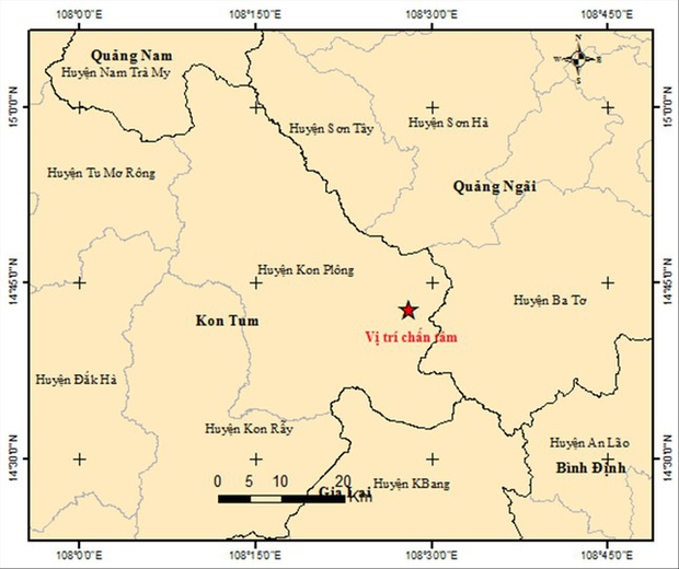 Kon Tum: 20 earthquakes in three days, what's going on?  - Photo 1.