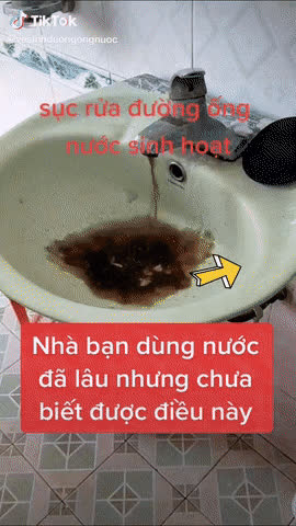 Vòi bồn rửa mặt chảy ra nước đen ngòm, cả gia đình ngỡ ngàng khi hiểu nguyên nhân - Ảnh 1.