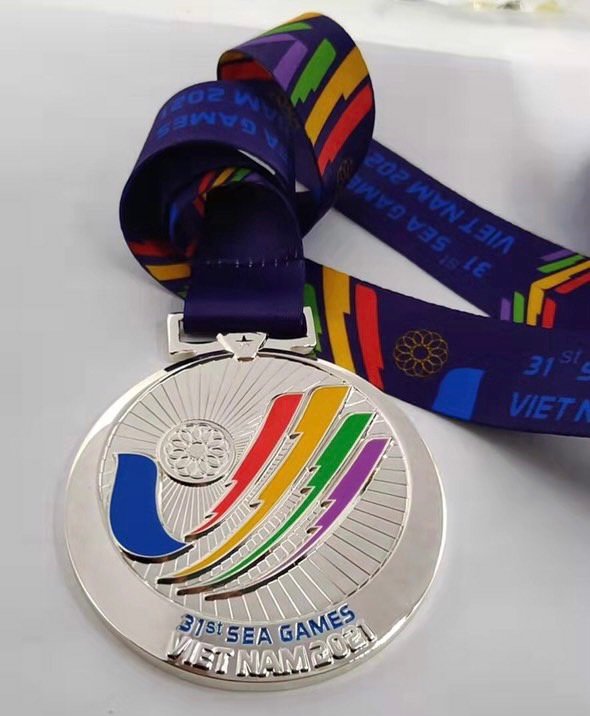 Bộ huy chương cho SEA Games 31 chính thức được ra mắt - Ảnh 3.