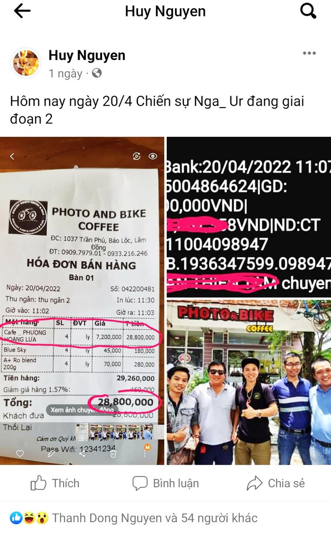Người bán ly cà phê ‘đắt nhất Việt Nam’ bị xử phạt gần 19 triệu đồng - Ảnh 5.