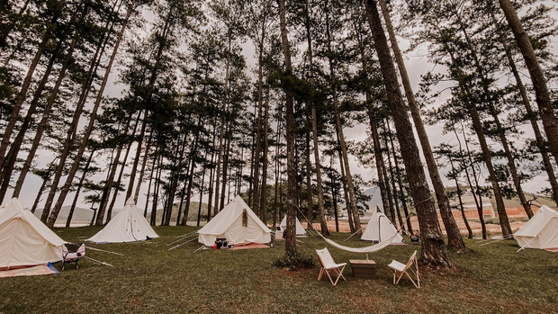 Trào lưu glamping ngày càng hot, rất nhiều địa điểm đã được đặt kín chỗ trong dịp lễ 30/4 - 1/5 - Ảnh 9.