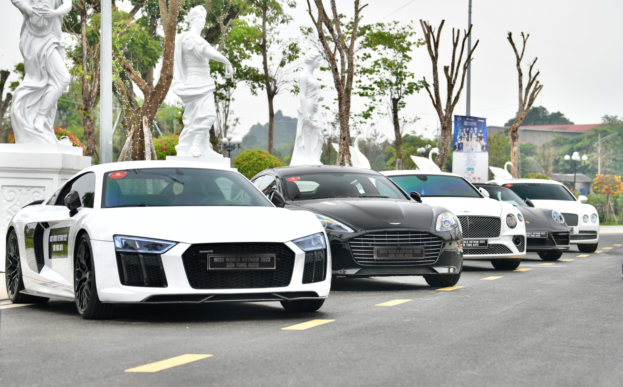 Xe chủ tịch giá 70 tỷ đọ dáng cùng dàn siêu xe tại Thái Nguyên - Ảnh 1.