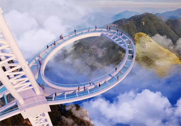 Satisfied with the super monumental glass bridges in the world, the longest construction is located right in Vietnam - Photo 13.