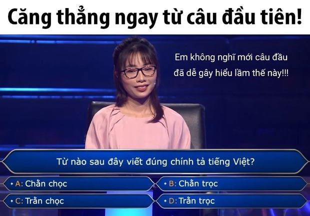Cô gái đi thi bị yêu cầu đoán từ đúng chính tả tiếng Việt, 90% người xem ôm đầu không giải được bởi quá khó! - Ảnh 1.