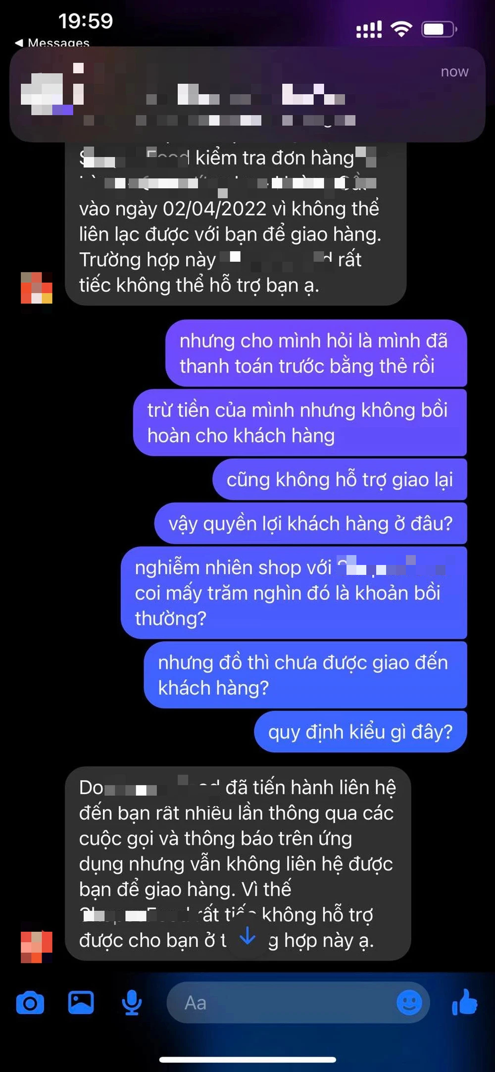 Không nghe máy rồi lên mạng tố shipper cướp trắng, khách hàng bị chỉ trích lỗi do anh - Ảnh 1.