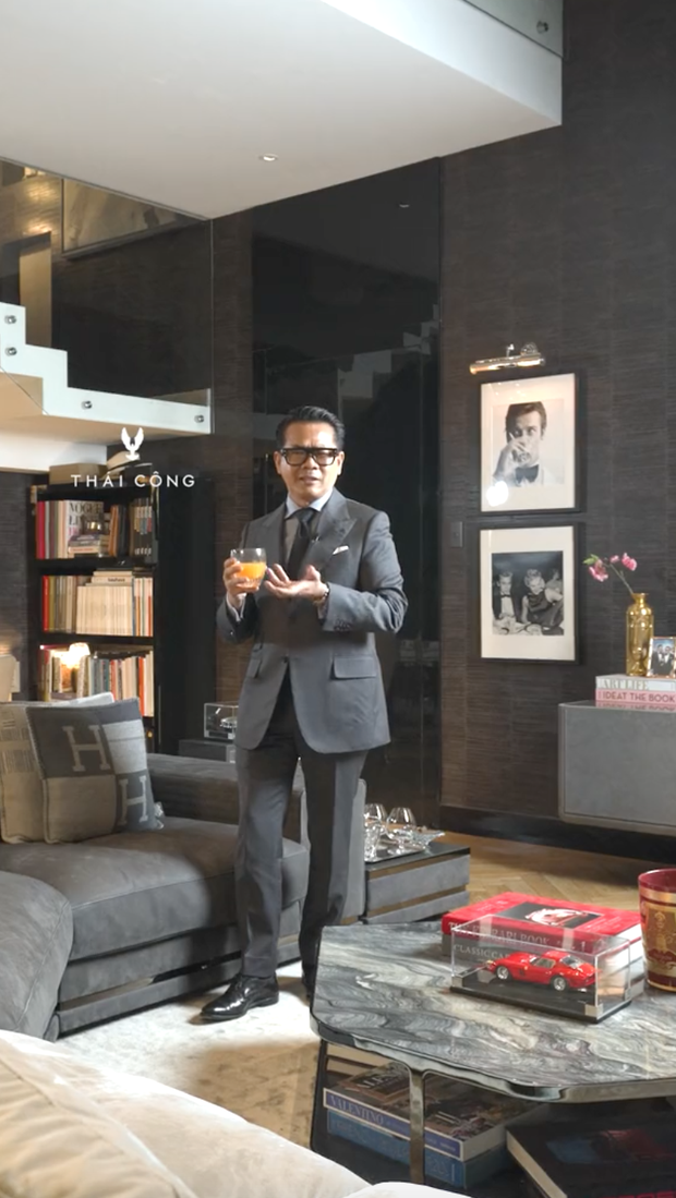 Thai Cong borrowed a glass of orange juice to respond to those who criticized his high-class lifestyle - Photo 2.