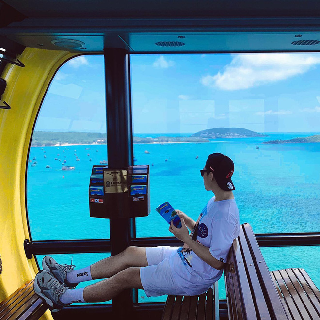 The view from the world's longest sea-crossing cable car in Phu Quoc amazes tourists - Photo 8.