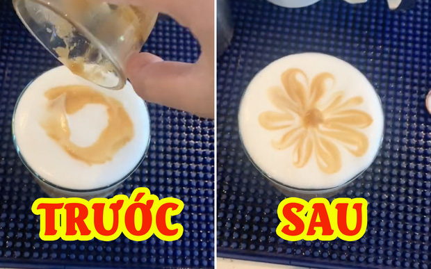 Ngồi bôi bẩn lên cốc cà phê, kết quả cô gái lại tạo nên tác phẩm xịn xò như nhân viên pha chế - Ảnh 4. Ngồi bôi bẩn lên cốc cà phê, kết quả cô gái lại tạo nên tác phẩm xịn xò như nhân viên pha chế - Ảnh 4.