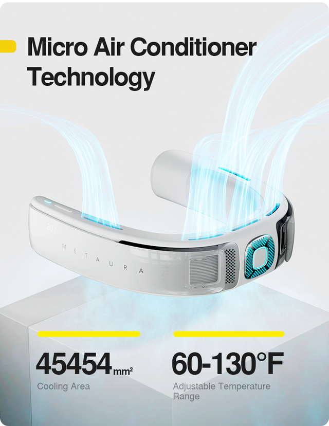 Metaura Pro Neck Air Conditioner: Instant 10 degrees reduction, fast charging, long use, price from 3.6 million - Photo 7. Metaura Pro Neck Air Conditioner: Instant 10 degrees reduction, fast charging, long use, price from 3.6 million - Photo 7.