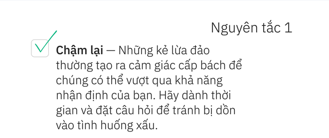 Trung tâm Giám sát an toàn không gian mạng quốc gia (NCSC) và Google cho ra mắt website giúp nhận biết lừa đảo trực tuyến - Ảnh 6.