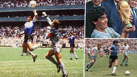 Đấu giá chiếc áo Bàn tay của Chúa của Maradona ở World Cup 1986 - Ảnh 1.