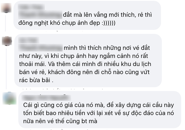 Dân mạng tranh cãi về giá vé của cầu kính Bạch Long: Kẻ chê đắt, người chỉ ra lý do chứng minh cái gì cũng có giá của nó - Ảnh 7.