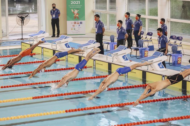 Dàn nam thần vận động viên bơi lội SEA Games 31: Làm dậy sóng bởi những sải tay khỏe khoắn, sắc vóc thu hút mọi ánh nhìn - Ảnh 1.