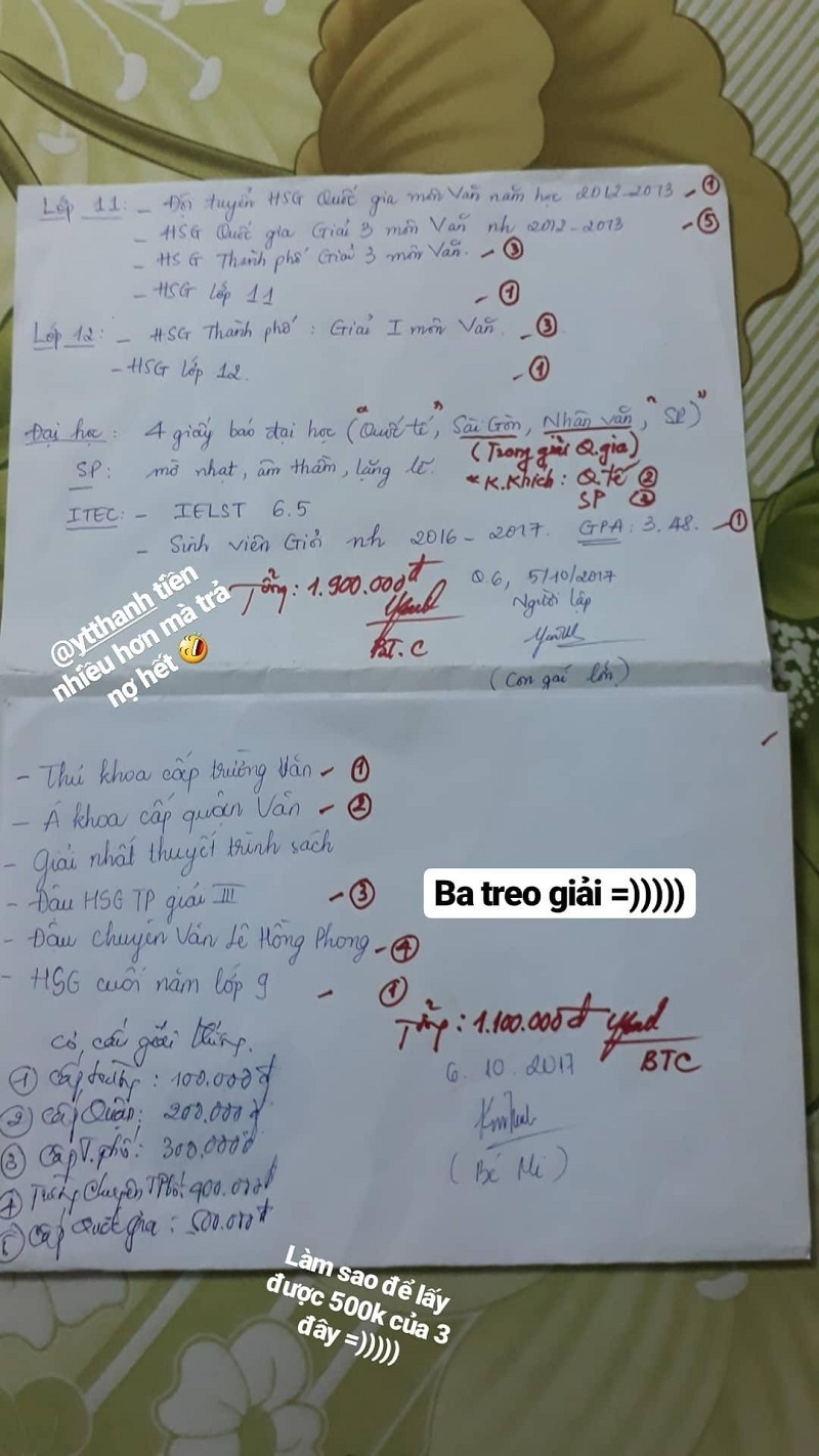Con gái ghét môn Toán nhưng lại nhớ như in những con số này về cha mình ...