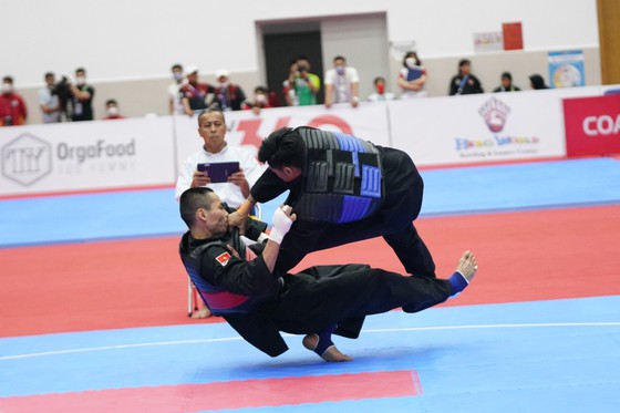 Những pha võ ấn tượng của 2 chủ nhân huy chương vàng Pencak Silat - Ảnh 18.