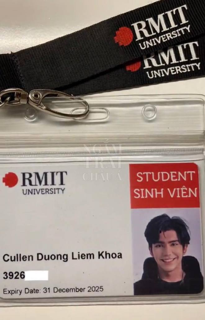 Xuất hiện hot boy ảnh thẻ lai 2 dòng máu đẹp trai không kém gì tài tử: Đỗ 5 trường đại học, nhưng chỉ chọn 1 trường học phí siêu đắt ở Việt Nam - Ảnh 2.