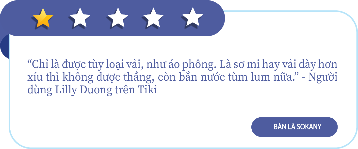 Người dùng review bàn là hơi nước cầm tay: Hàng Việt giá cao có đánh bật đối thủ ngoại? - Ảnh 8.