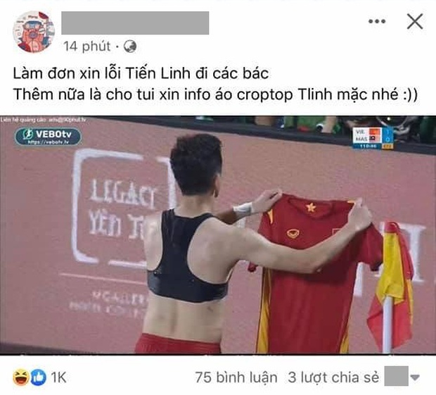 Chiếc crop-top đen cùng Tiến Linh làm nên chiến thắng tạc vào tháng 5 là gì mà ai cũng đòi mua? - Ảnh 7.