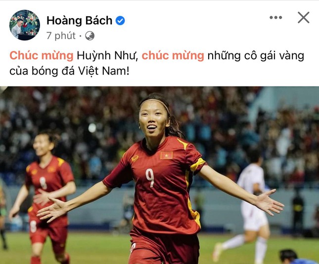 Dàn sao bùng nổ mừng HCV SEA Games của tuyển nữ: Tuyệt vời các cô gái Việt Nam! - Ảnh 4.