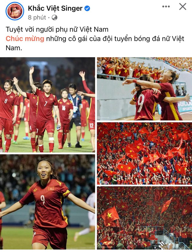 Dàn sao bùng nổ mừng HCV SEA Games của tuyển nữ: Tuyệt vời các cô gái Việt Nam! - Ảnh 6.