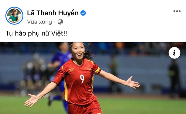 Dàn sao bùng nổ mừng HCV SEA Games của tuyển nữ: Tuyệt vời các cô gái Việt Nam! - Ảnh 9.