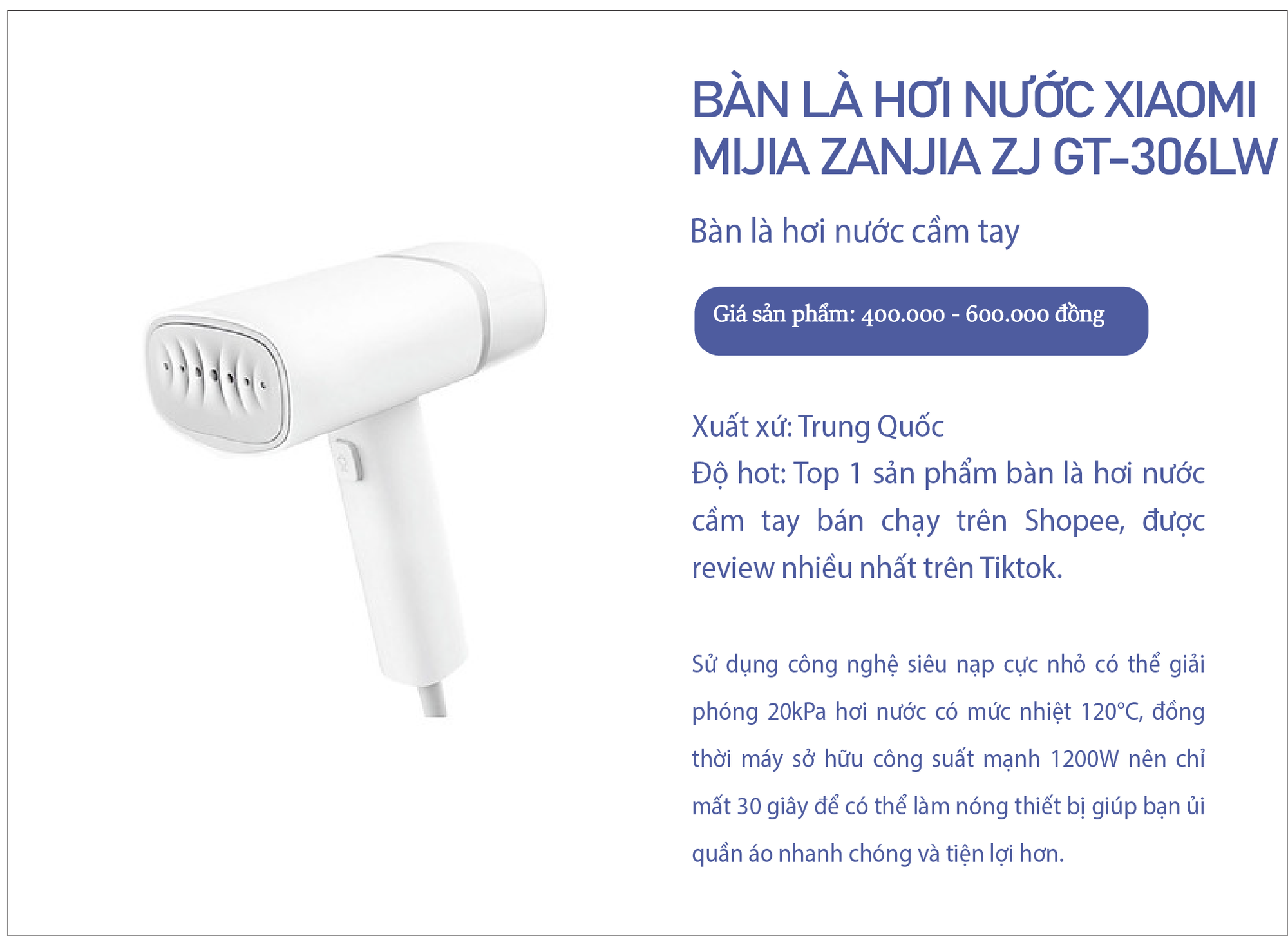 Người dùng review bàn là hơi nước cầm tay: Hàng Việt giá cao có đánh bật đối thủ ngoại? - Ảnh 10.