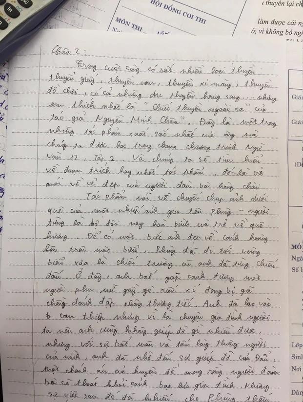 Học sinh viết Văn với cách mở bài huyền thoại, dân mạng đọc xong chỉ biết ôm bụng cười - Ảnh 2.
