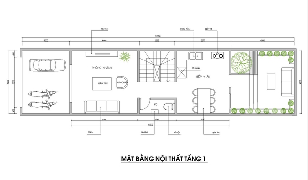 Ngôi nhà ống 3 tầng được kiến trúc sư tư vấn với chi phí chỉ 117 triệu đồng - Ảnh 1.