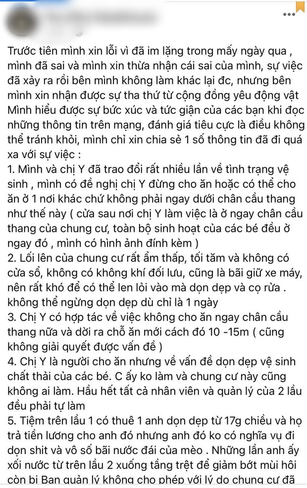 Bị tố đánh bả 20 con mèo hoang, nhà hàng steak ở TP.HCM thừa nhận: Không từ ngữ nào có thể bào chữa cho hành động này của mình - Ảnh 1.