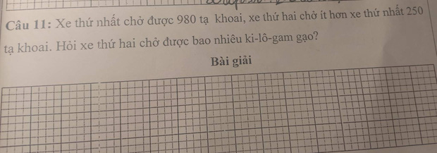 Bài toán lớp 1 cho khoai, bắt tính gạo tưởng dễ ăn, nhưng khi phân tích lại siêu khó, đến giáo viên cũng chưa chắc giải được - Ảnh 1.