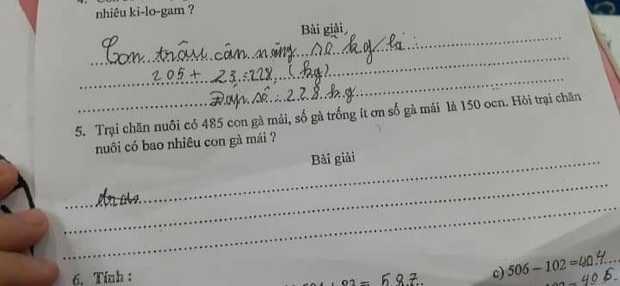 Bài toán lớp 1 cho khoai, bắt tính gạo tưởng dễ ăn, nhưng khi phân tích lại siêu khó, đến giáo viên cũng chưa chắc giải được - Ảnh 2.