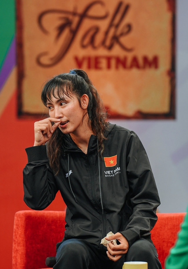 The Vietnamese women's 3x3 basketball team put a bare face on television: Mist makeup is still beautiful despite, the best is Truong Thao Vy - Photo 9.