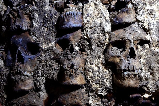 Phát hiện 150 đầu lâu ở sâu trong hang động tại Mexico hơn 1.000 năm - Ảnh 1.