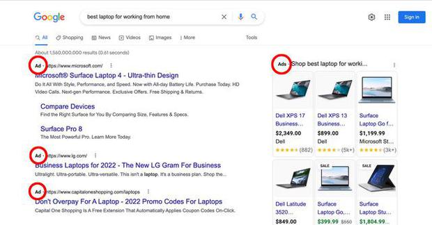 Quảng cáo và trang web rác đang giết chết Google Search - Ảnh 1.