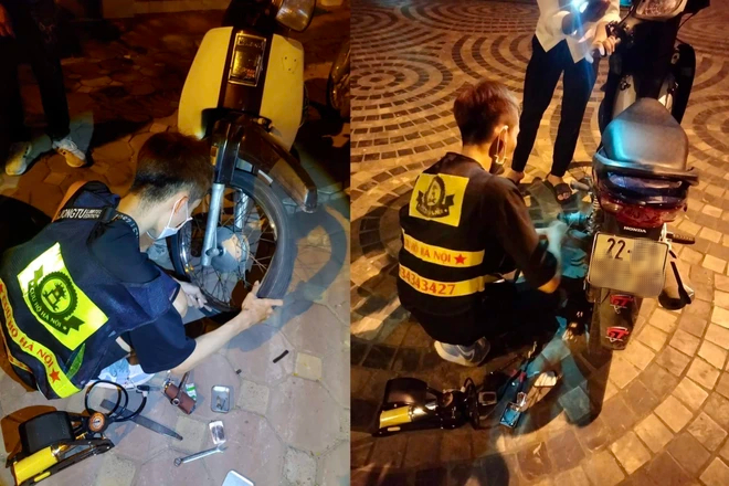 Biệt đội xuyên đêm giải cứu xe máy 0 đồng ở Hà Nội: “Không lãi được gì ngoài tình cảm” - Ảnh 2.