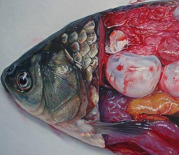 Bức tranh 2,7 tỷ đồng chỉ vẽ 1 con cá chết, người xem thú nhận: Tôi không dám nhìn lâu! - Ảnh 2.