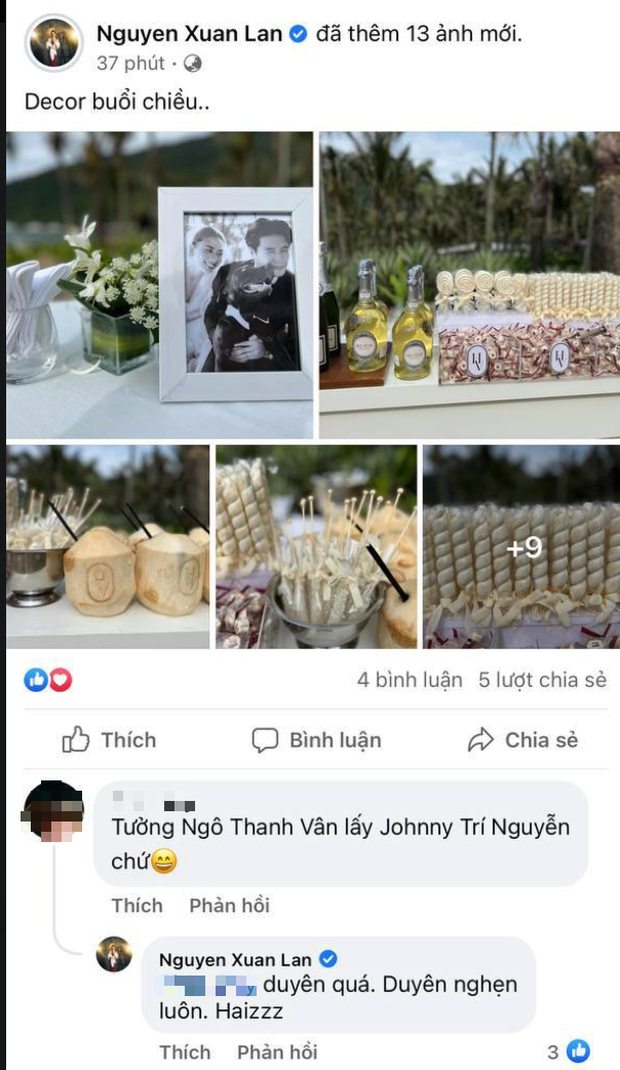 Netizen kém duyên nhắc đến Johnny Trí Nguyễn dưới hình cưới của Ngô Thanh Vân và Huy Trần, bạn thân đáp trả căng cực! - Ảnh 1.