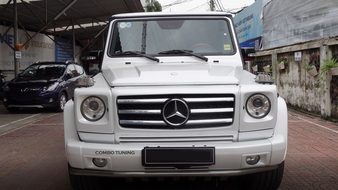 Thợ Việt lột xác Mercedes G55 AMG 7 năm tuổi thành hàng hot G 63: Tốn hơn 1 tỷ đồng, tháo sạch nội thất, nhìn qua khó nhận ra - Ảnh 1.