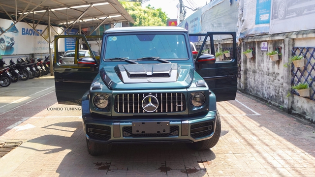 Thợ Việt lột xác Mercedes G55 AMG 7 năm tuổi thành hàng hot G 63: Tốn hơn 1 tỷ đồng, tháo sạch nội thất, nhìn qua khó nhận ra - Ảnh 4.