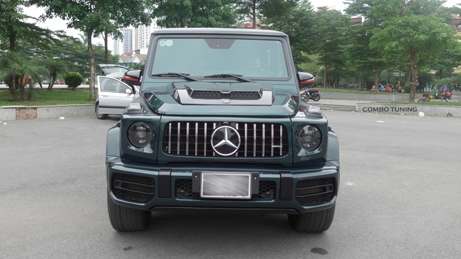 Thợ Việt lột xác Mercedes G55 AMG 7 năm tuổi thành hàng hot G 63: Tốn hơn 1 tỷ đồng, tháo sạch nội thất, nhìn qua khó nhận ra - Ảnh 5.