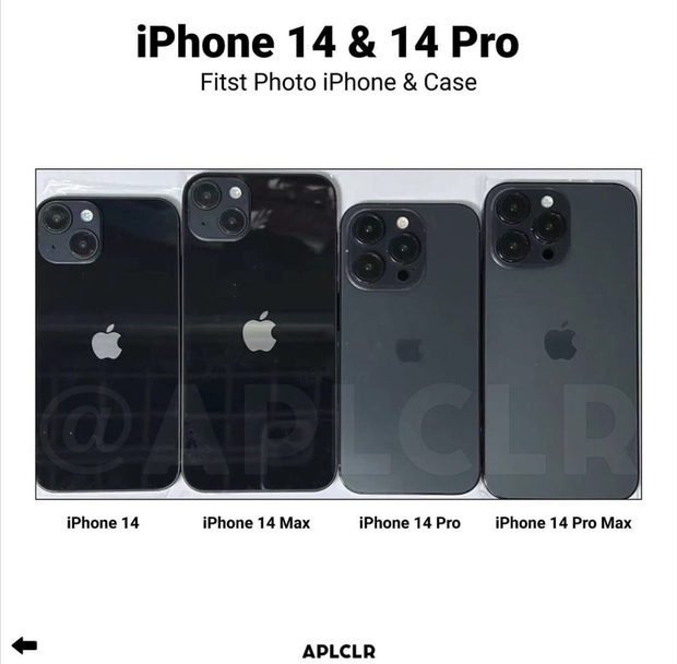iPhone 14 lộ diện thiết kế qua mô hình thực tế và vỏ ốp - Ảnh 1.
