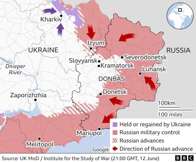 Ukraine đề nghị Nga mở đường giải thoát dân thường từ nhà máy hóa chất Azot - Ảnh 1.