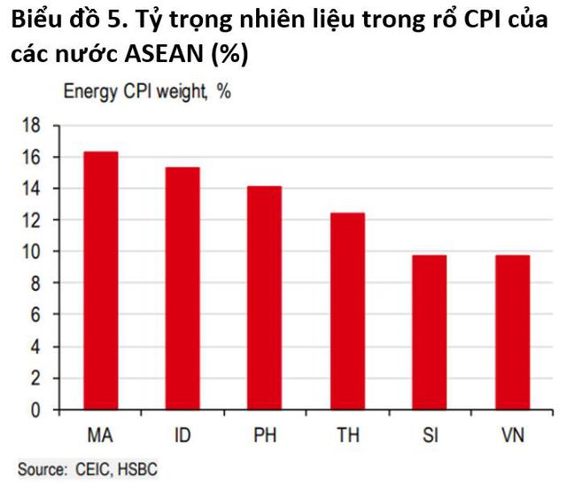  Lạm phát nhiên liệu của Việt Nam cao hay thấp so với các nước trong khu vực?  - Ảnh 1.