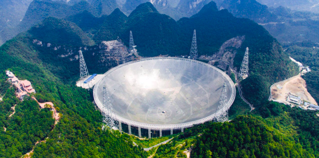 Kính viễn vọng Thiên nhãn Trung Quốc phát hiện tín hiệu từ ngoài hành tinh  - Ảnh 1.