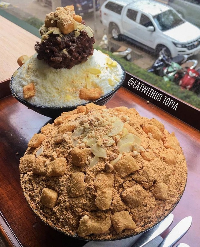 Giải nhiệt cho những ngày nắng nóng ở TP.HCM: Sáng bingsu, trưa kem lạnh, chiều sữa chua, tối trà dâu là chuẩn bài - Ảnh 9.