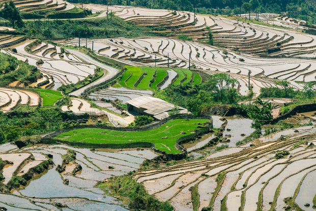 Mãn nhãn với cảnh sắc lấp lánh Tây Bắc mùa nước đổ, địa điểm lí tưởng để du lịch “giải nhiệt” mùa hè - Ảnh 8.