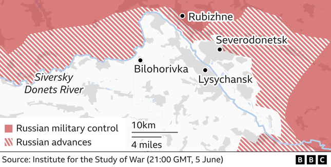 Nga cố gắng giành quyền kiểm soát chảo lửa Lysychansk - Ảnh 1.